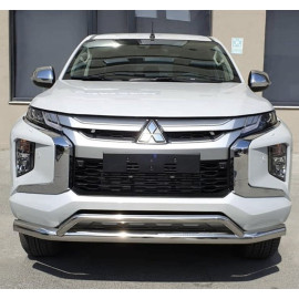 Защита переднего бампера L200 2019